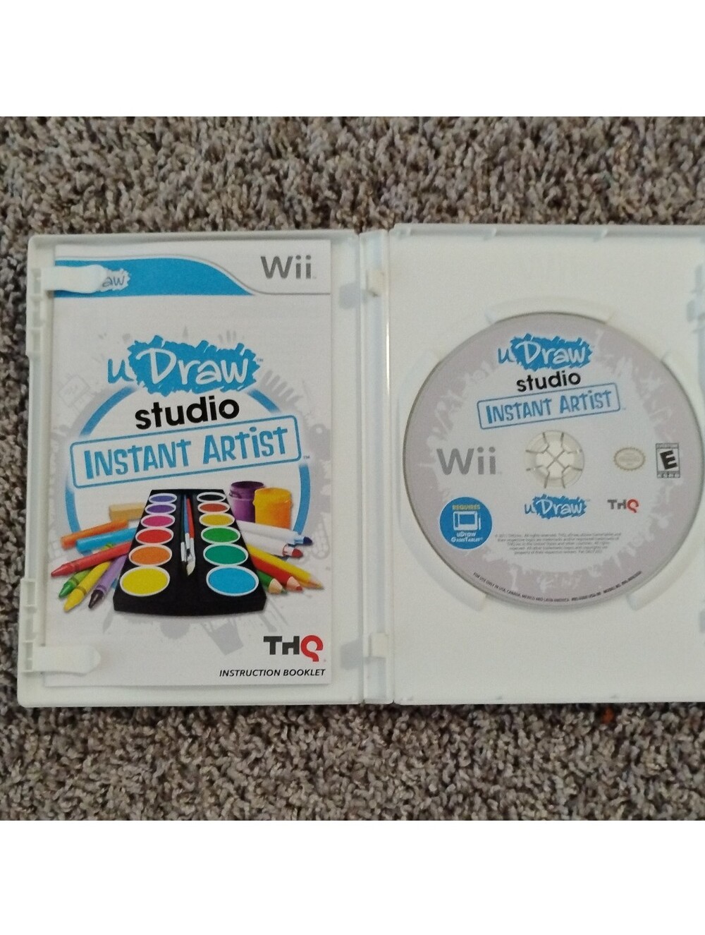 uDraw Studio: Instant Artist (Nintendo Wii) - Complete in Case CIB - Picture 2 of 3